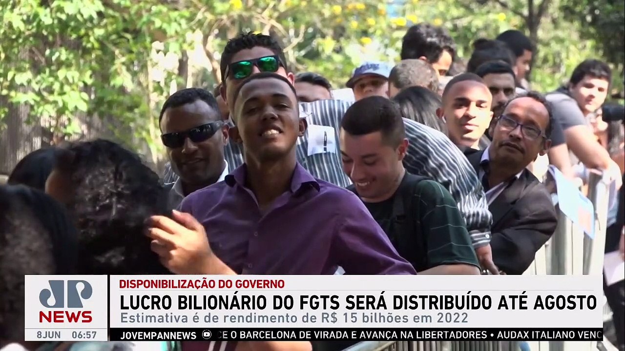 Lucro bilionário do FGTS será distribuído até agosto