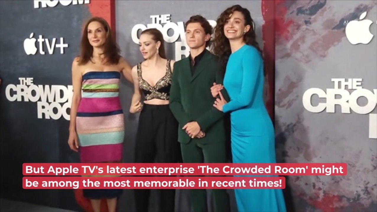 Tom Holland Says Shooting 'The Crowded Room' "Broke" Him