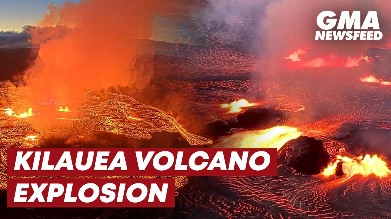 Kilauea volcano explosion | GMA News Feed