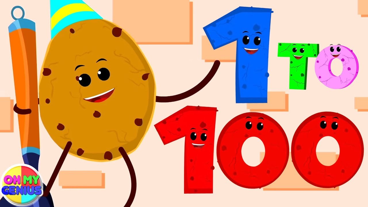 1 To 100 Number Song | Counting Songs And Learning Videos For Kids