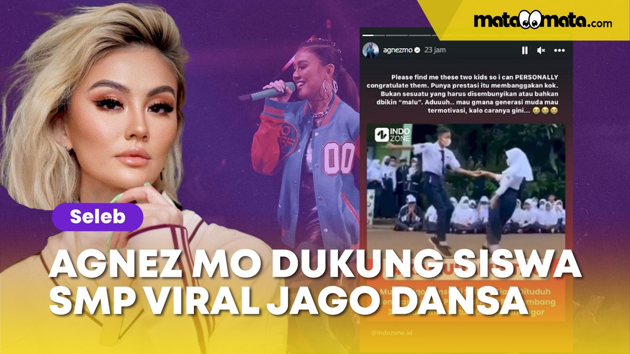 Agnez Mo Dukung Siswa SMP yang Viral Jago Dansa: Harus Dibanggakan