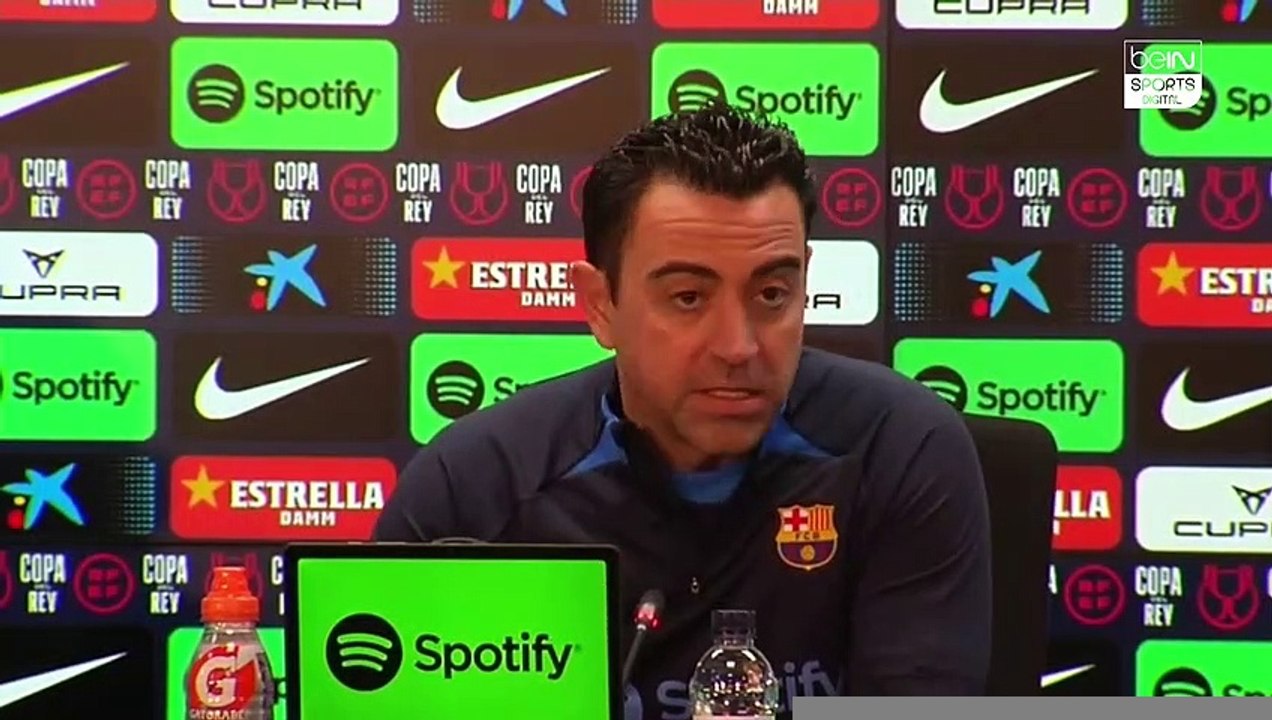 Xavi antes de Ceuta