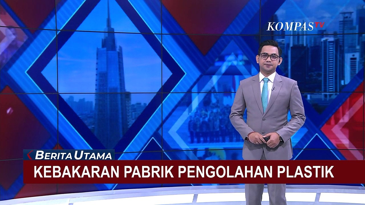 Pabrik Pengolahan Plastik di Jalan Pasir Randu Tangerang Terbakar, 5 Mobil Damkar Diturunkan