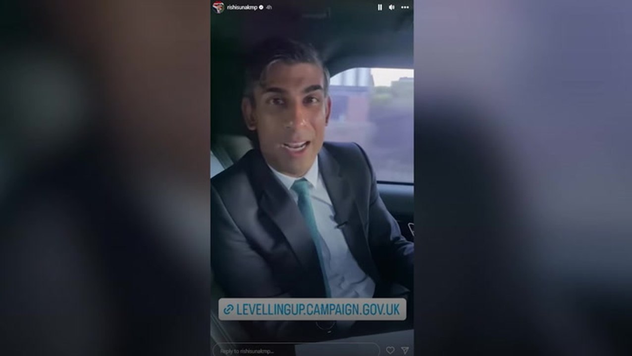 Rishi Sunak fined for not wearing seatbelt in moving car while filming social media video