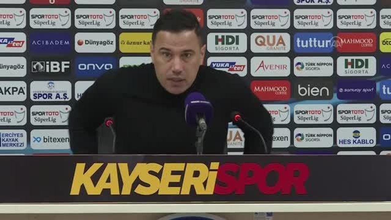 Kayserispor-Beşiktaş maçının ardından