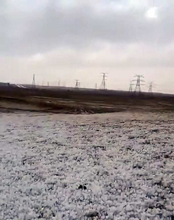 Snow in Abu Dhabi