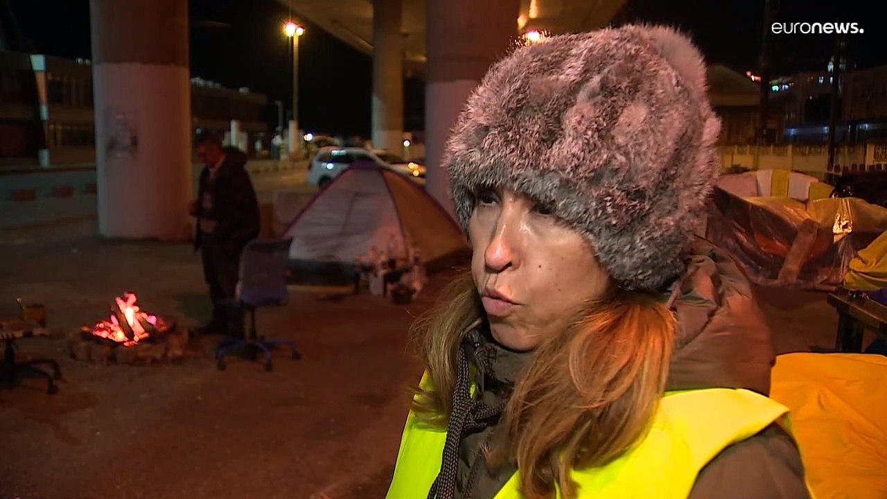 Европа и Азия во власти волны зимнего холода