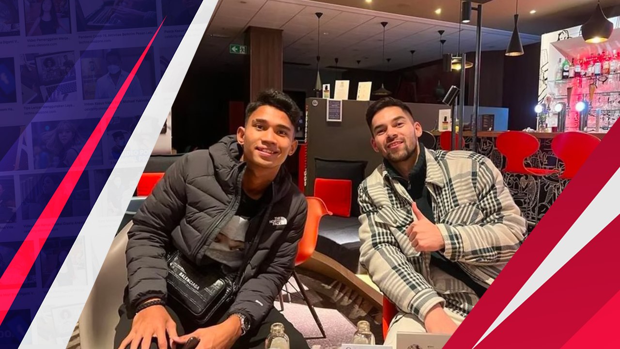 Momen Marselino Ferdinan Disambut Sandy Walsh di Belgia