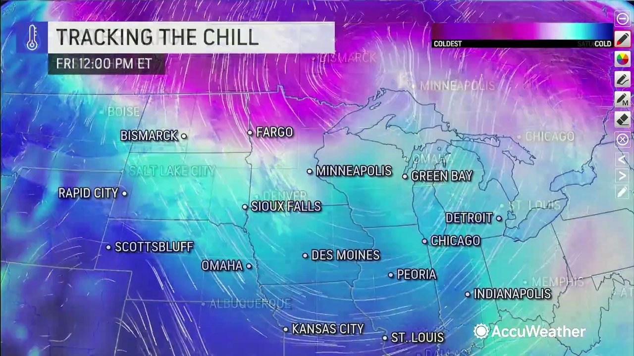 Snow to fall across the Midwest