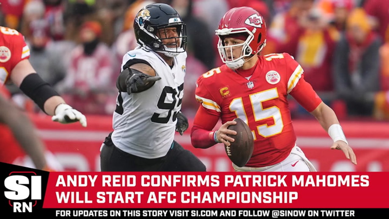 Andy Reid Confirms Patrick Mahomes Will Start vs. Bengals