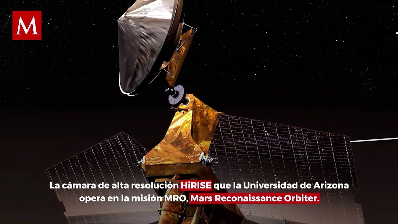 Captan la 'cara de un oso' en la superficie de Marte