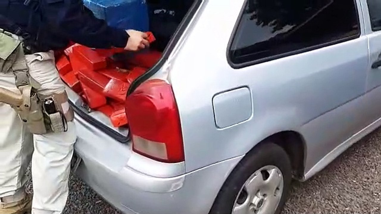 Casal é detido com grande quantidade de maconha