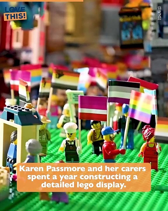 Disabled Transgender Woman Creates Pride March From Lego