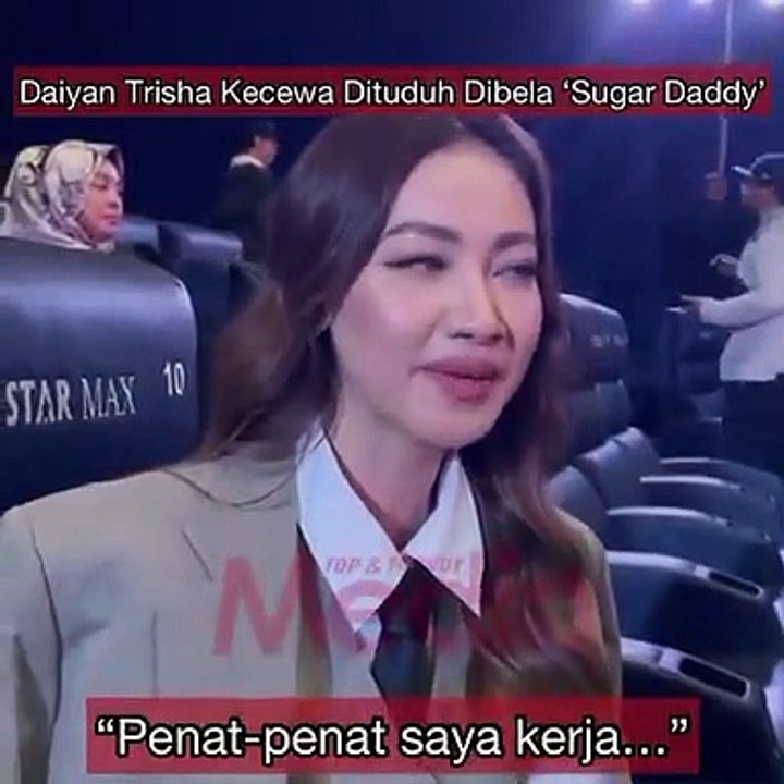 Daiyan Trisha kecewa dituduh ada sugar daddy