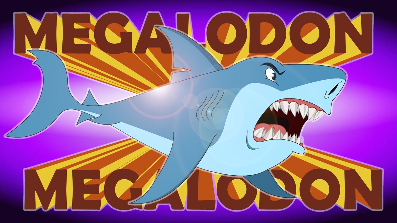 Megalodon Song - Giant Shark Song - Prehistorica by Howdytoons