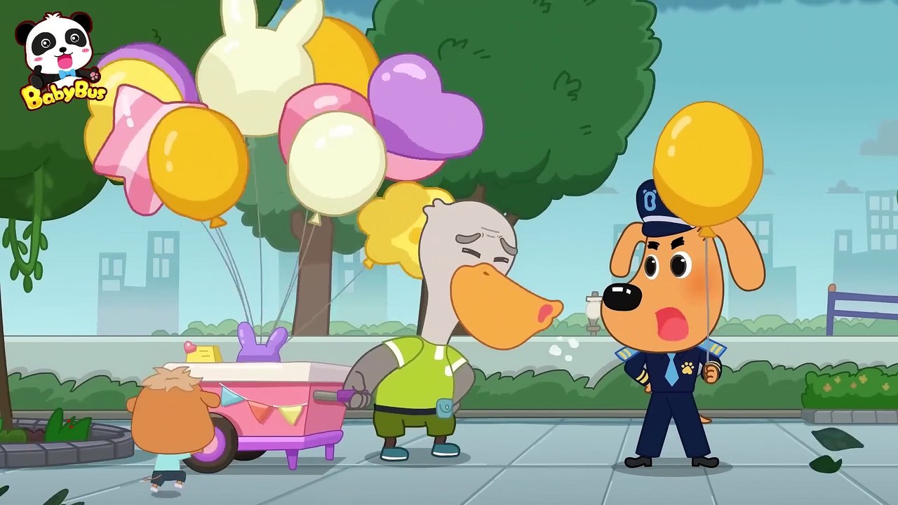 Police Chasing the Big Bad Wolf | Police Cartoon | Kids Cartoon | Sheriff Labrador | BabyBus
