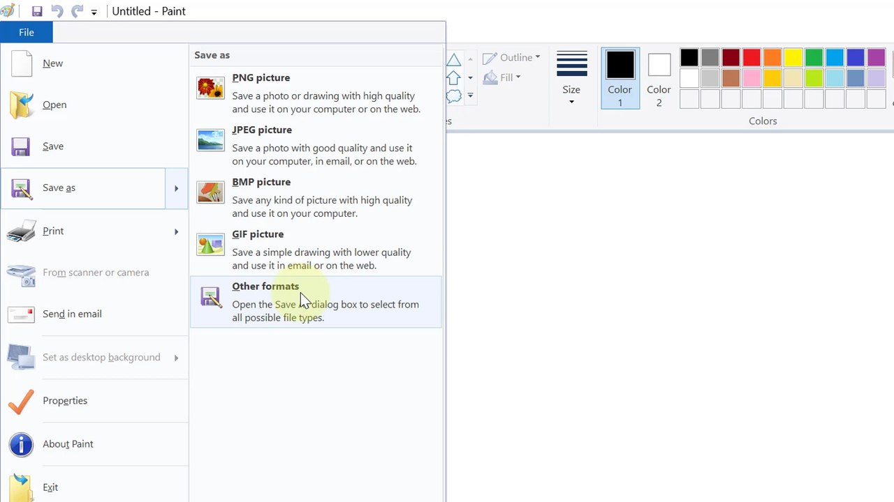 Lecture - 2 Microsoft Paint