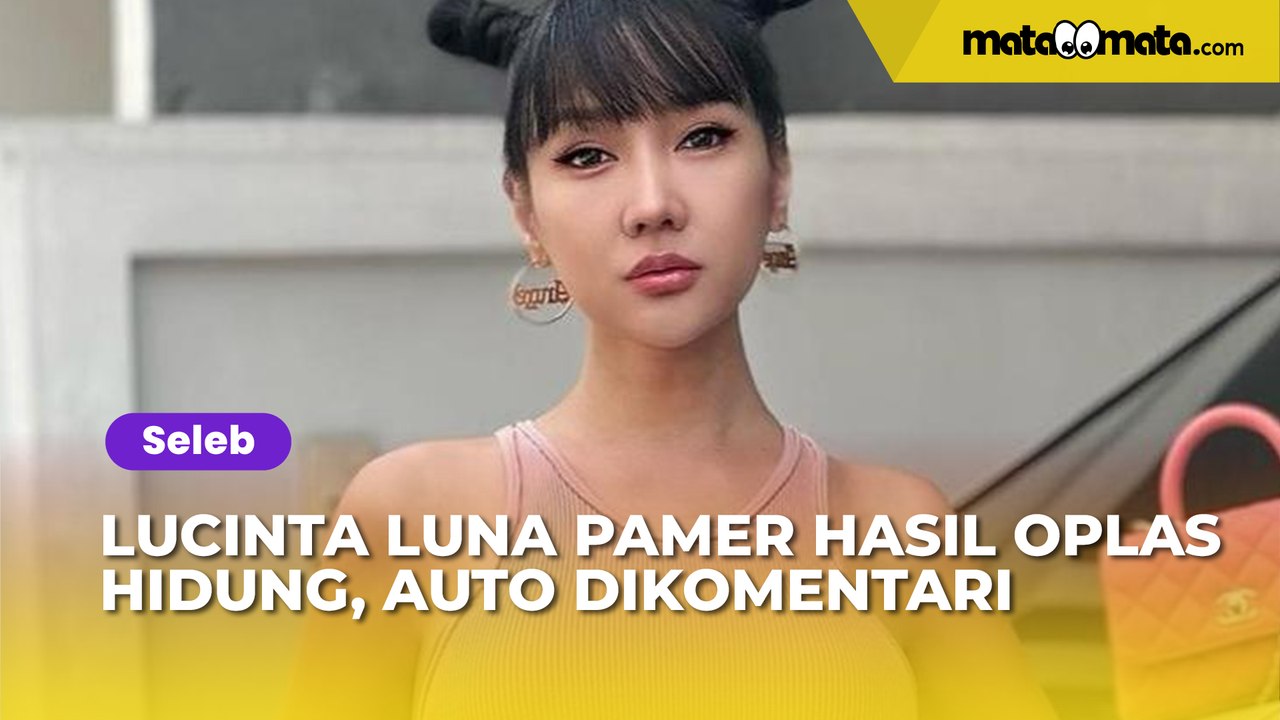 Lucinta Luna Pamer Hasil Oplas Hidung, Auto Dikomentari: Jadi Mirip. Anya Geraldine