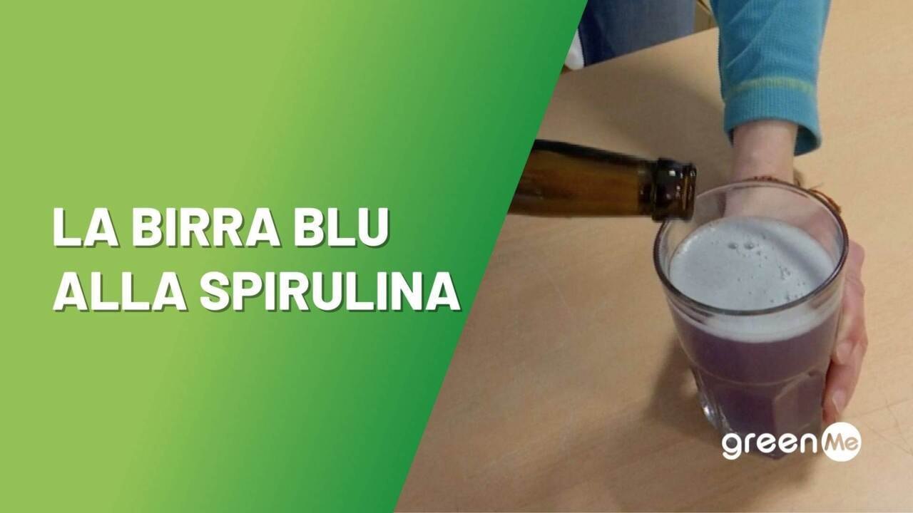 La birra blu alla spirulina