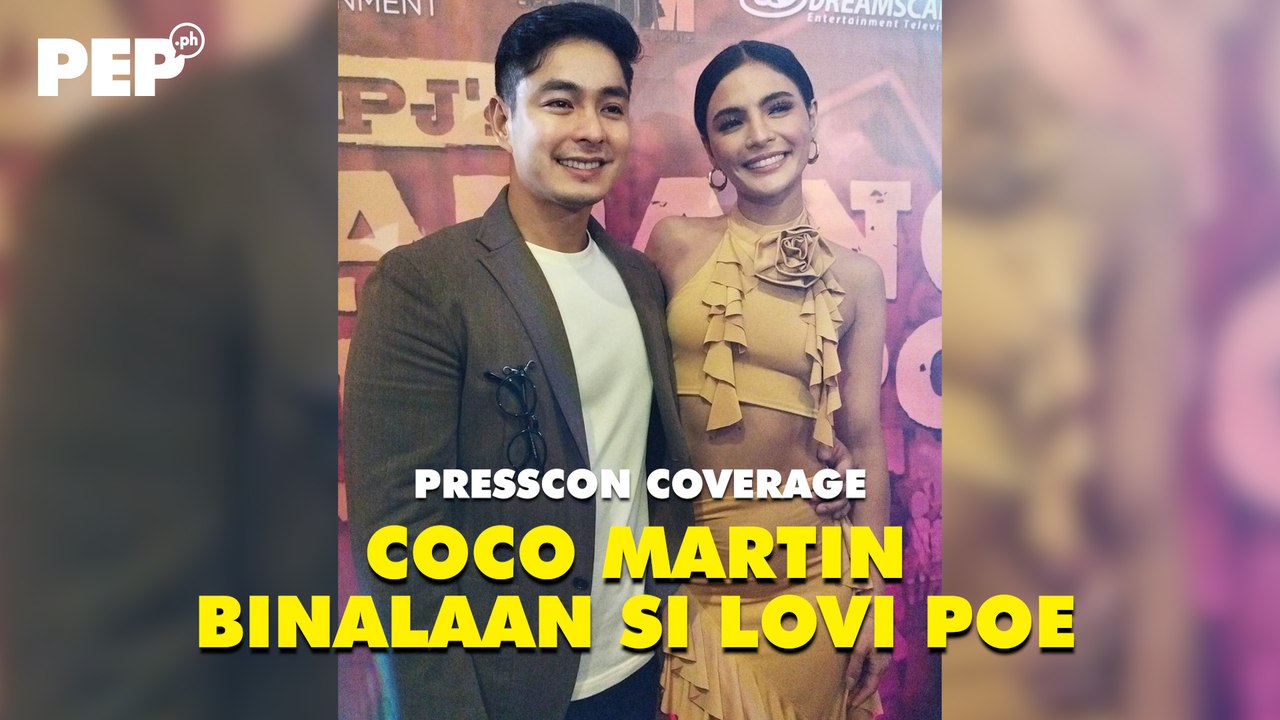 Coco Martin to Lovi Poe: "Wag kang magkaka-crush sa akin, ha."