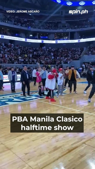 PBA Manila Clasico halftime show