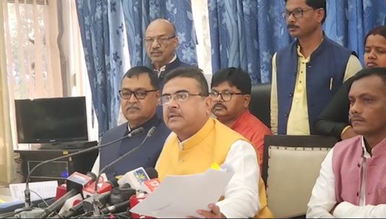 রাজ্যপালের বক্তৃতায় অসত্য তথ্য সরবরাহ করেছে রাজ্য: শুভেন্দু