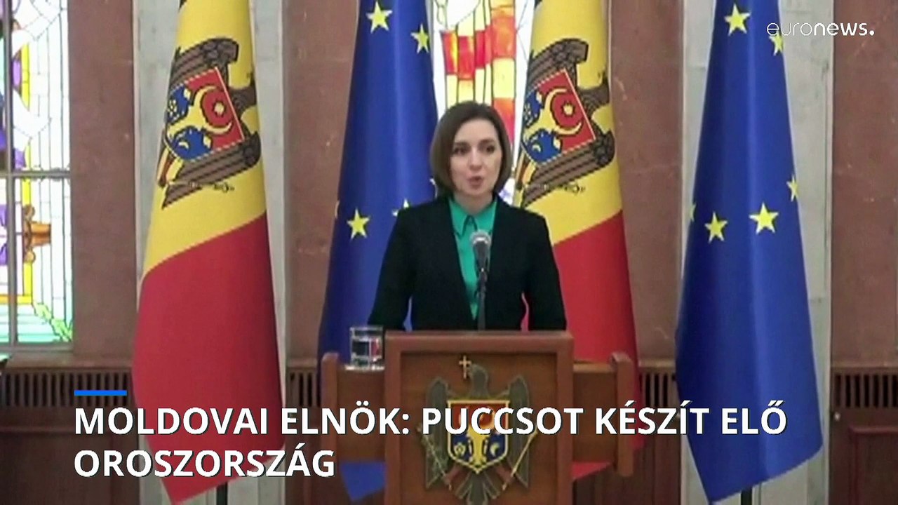 Moldovai elnök: puccsot készít elő Oroszország