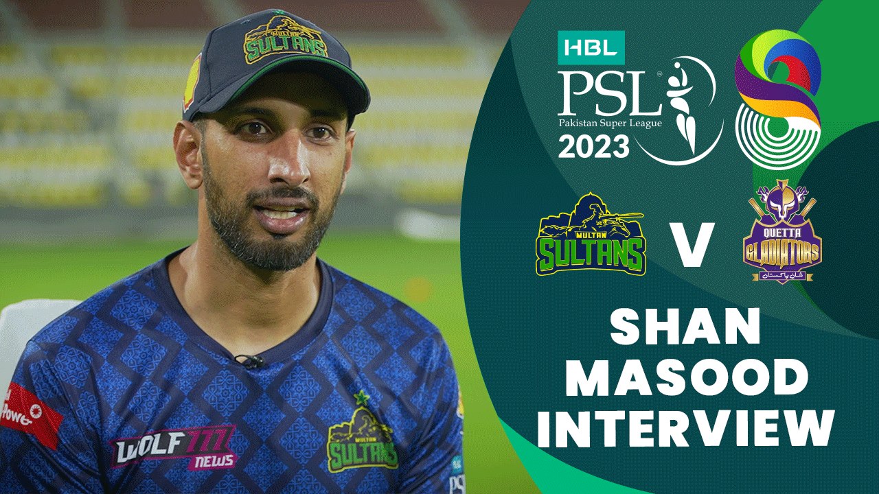 Shan Masood Interview About His HBL PSL Experience | HBL PSL 8 | MI2T