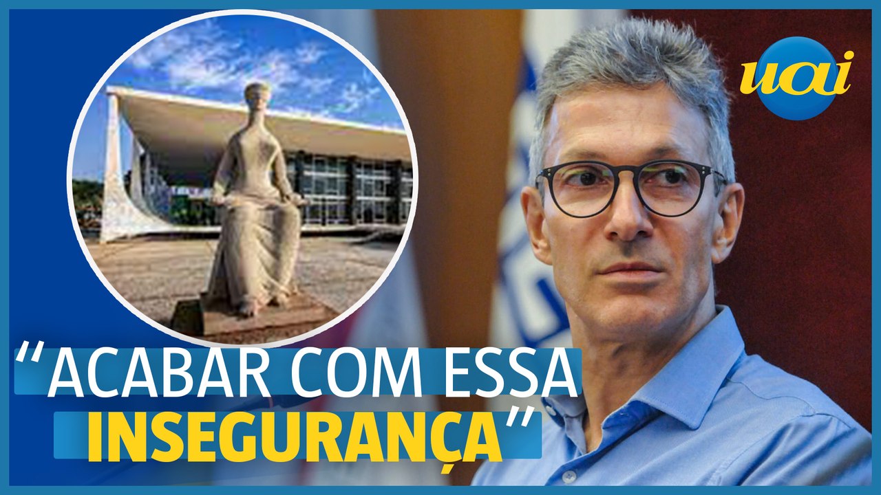 Zema cobra reforma tributária e critica posição do STF