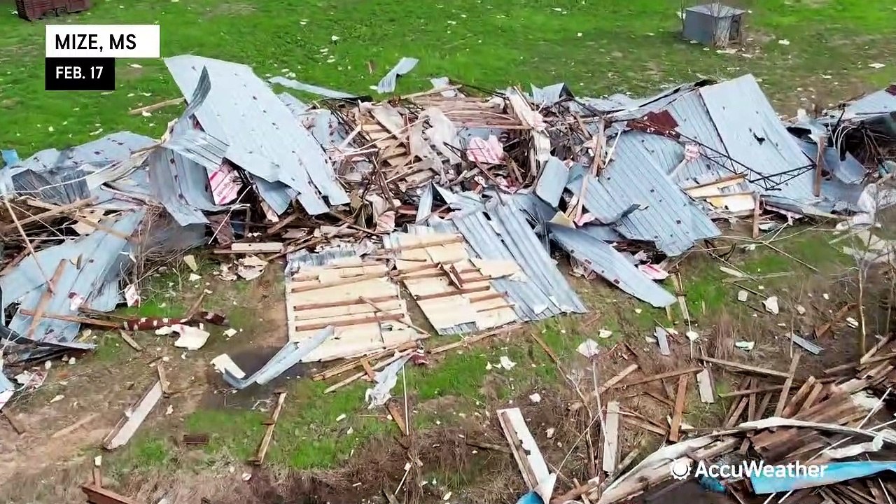 Major damage follows Mississippi tornado