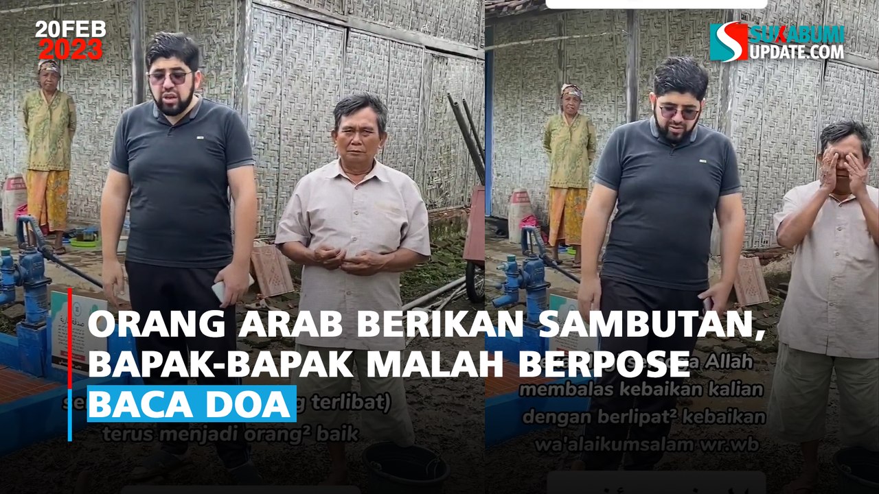 Orang Arab Berikan Sambutan, Bapak-Bapak Malah Berpose Baca Doa