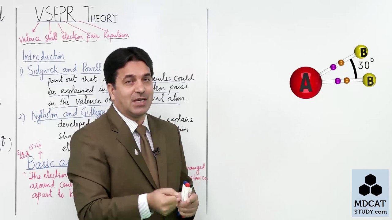 (11)  VSEPR THEORY (A) / Lecture No.11 Chapter 6 Class 11 by PGC / PGC LECTURES / SIR WAJID ALI KAMBOH / STUDY ROOM OFFICIAL