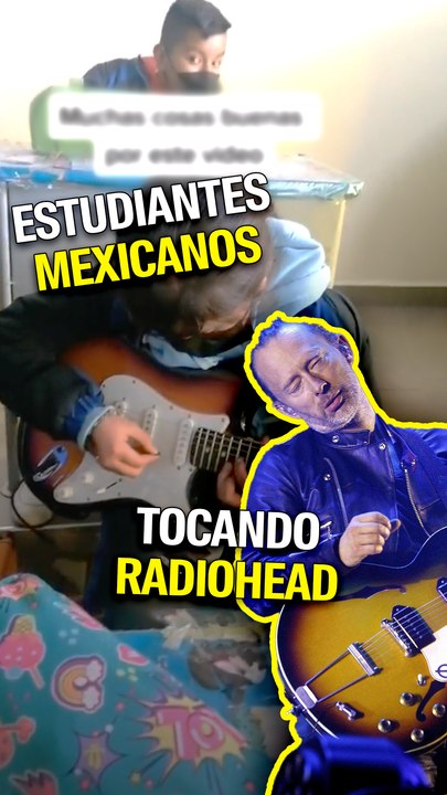 Escuela mexicana enseña Radiohead en clase de música y cautiva a internet