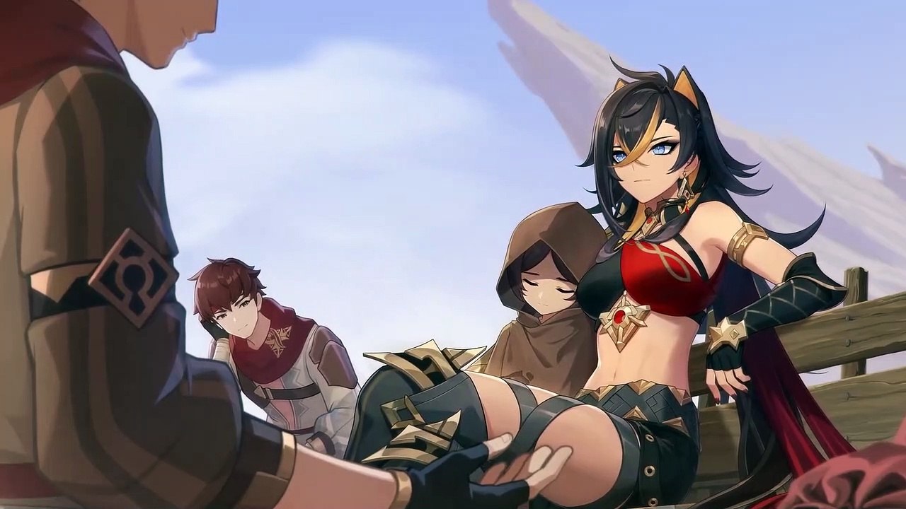 Genshin Impact - Dehya : "Lueur matinale sur le sable"
