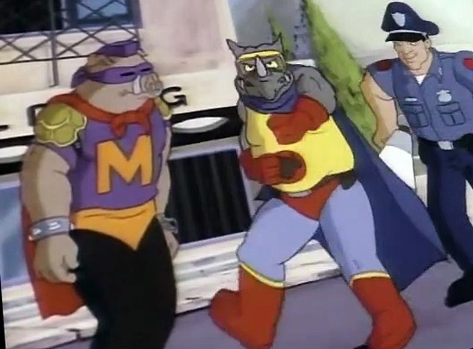 Teenage Mutant Ninja Turtles (1987) Teenage Mutant Ninja Turtles E091 Rhino-Man