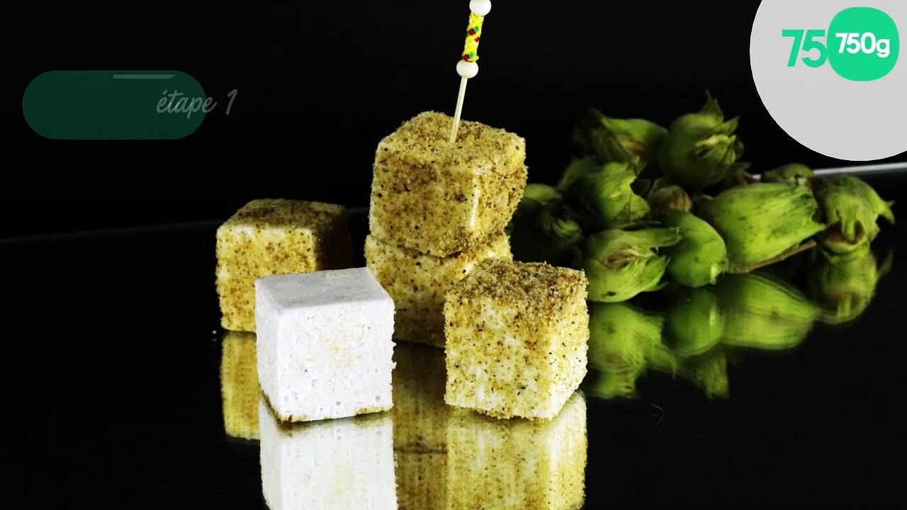 Marshmallows au Cantal et aux noisettes