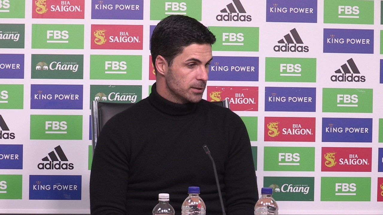 Dominant win - Arteta post Arsenal 1-0 Leicester