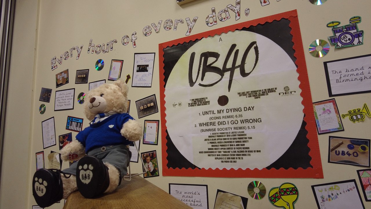 Lessons in UB40 taught at Birmingham primary school