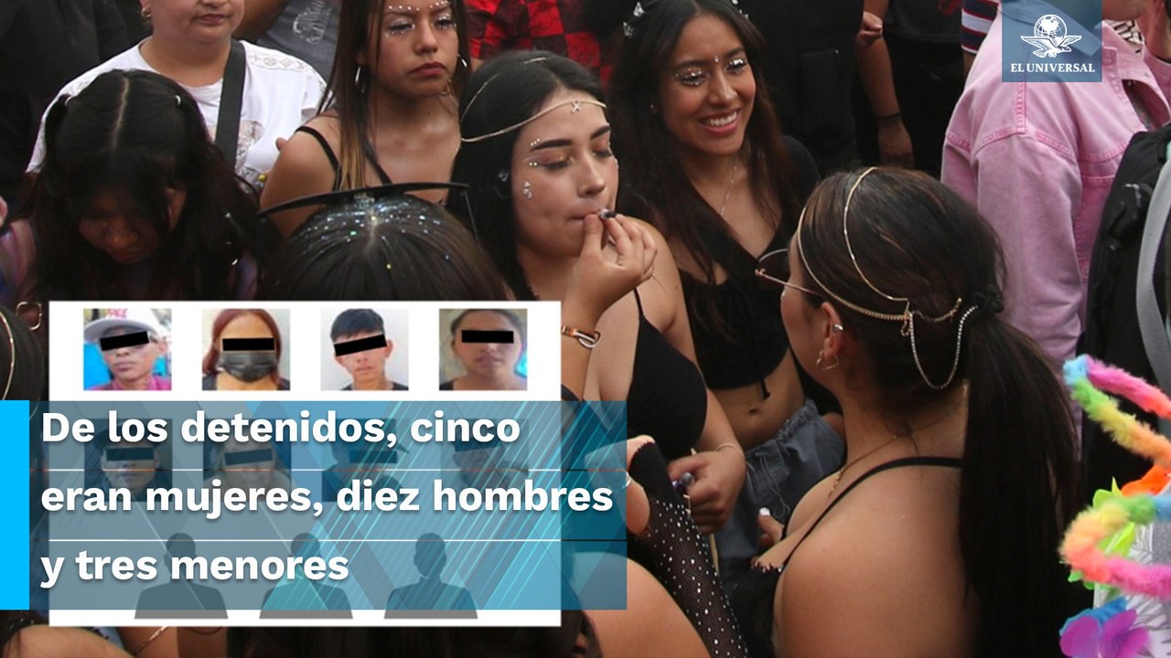 Detienen a 15 revendedores de boletos en el EDC; 3 tenían antecedentes por reventas