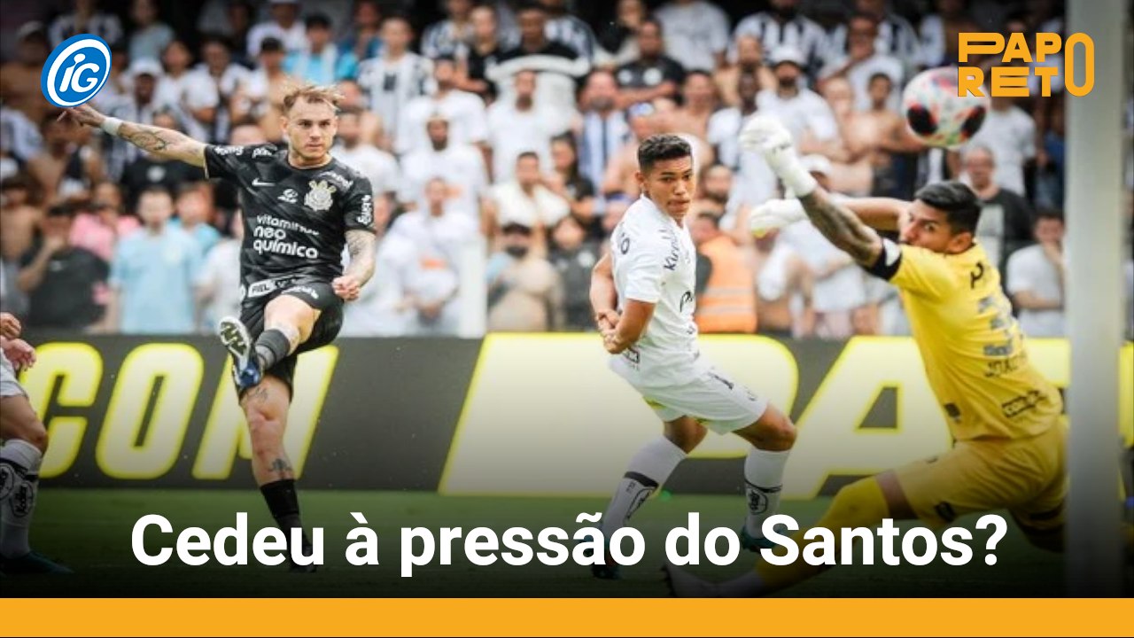 Erros de arbitragem no clássico entre Santos e Corinthians