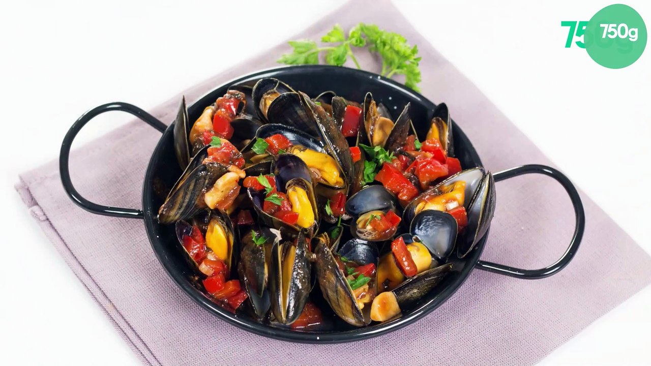 Moules en escabèche à la tomate
