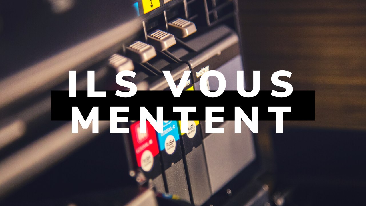 Vous jettez des cartouches PLEINES !!