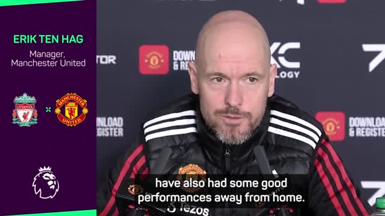 Ten Hag relishing the atmosphere against Liverpool