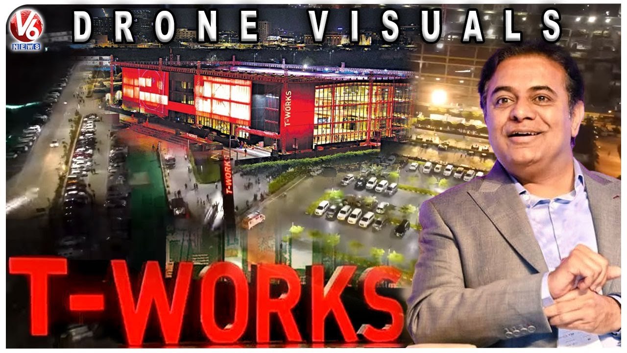 Stunning Visuals Of T-Works _ Hyderabad _ V6 News (1)