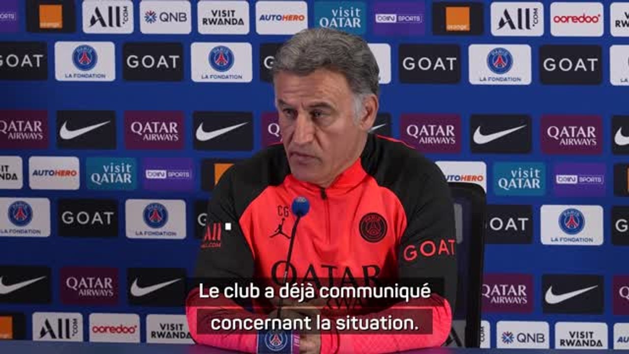 PSG - La réaction de Galtier au cas Hakimi