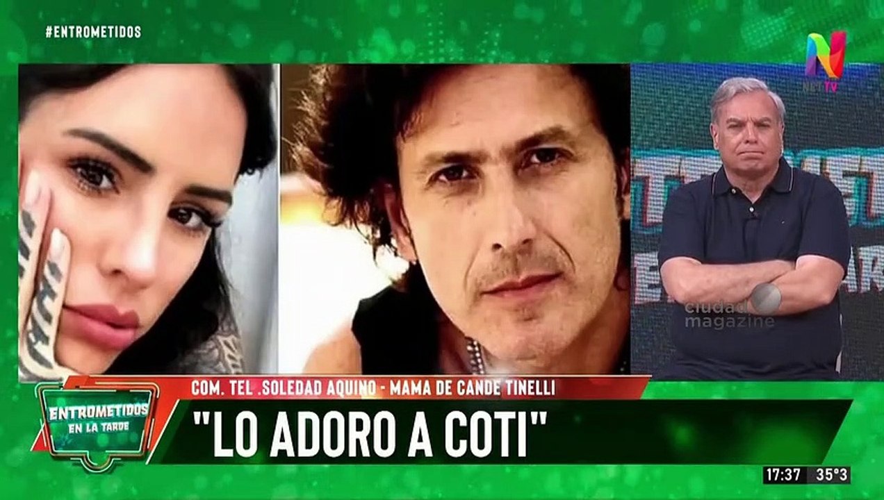 Soledad Aquino rompió el silencio sobre Coti Sorokin, ex de Cande Tinelli: "La tenía sometida"
