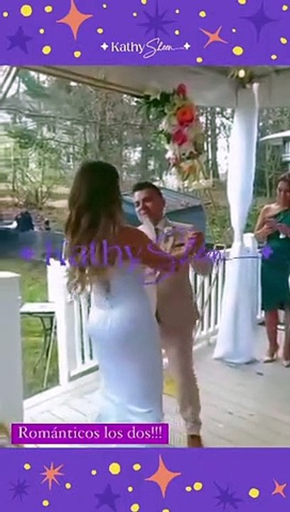 El primer baile de casados de Isabel Acevedo y Rodney Rodrguez