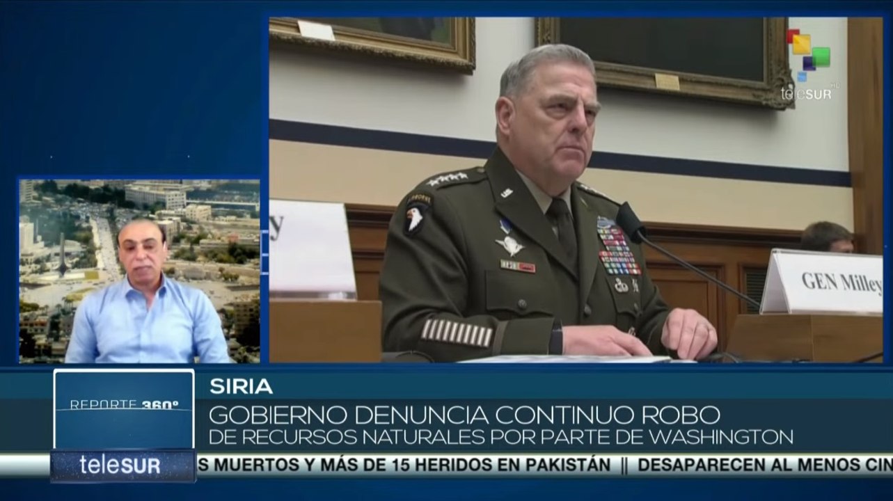 Siria rechaza visita de altos mandos militares estadounidenses al país