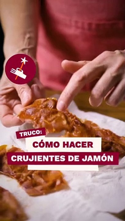 Cómo hacer crujientes de jamón