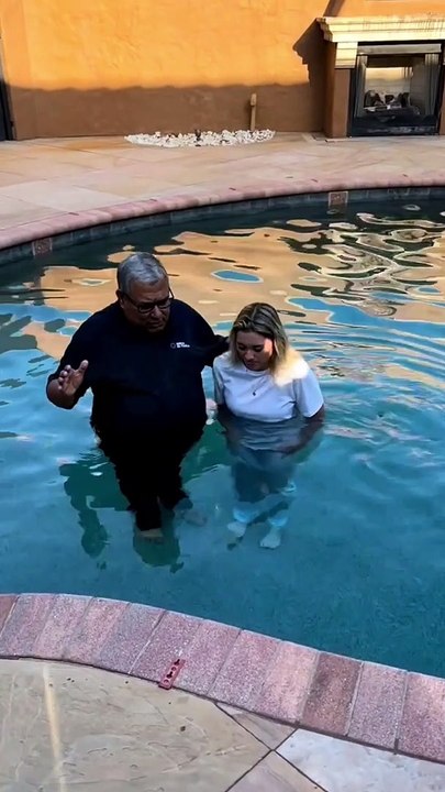 Filha de Gugu Liberato é batizada